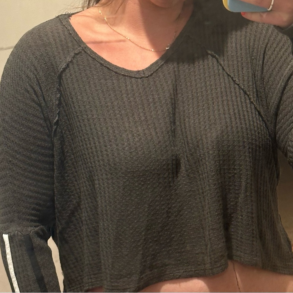 Vintage Havana Cropped Long Sleeve